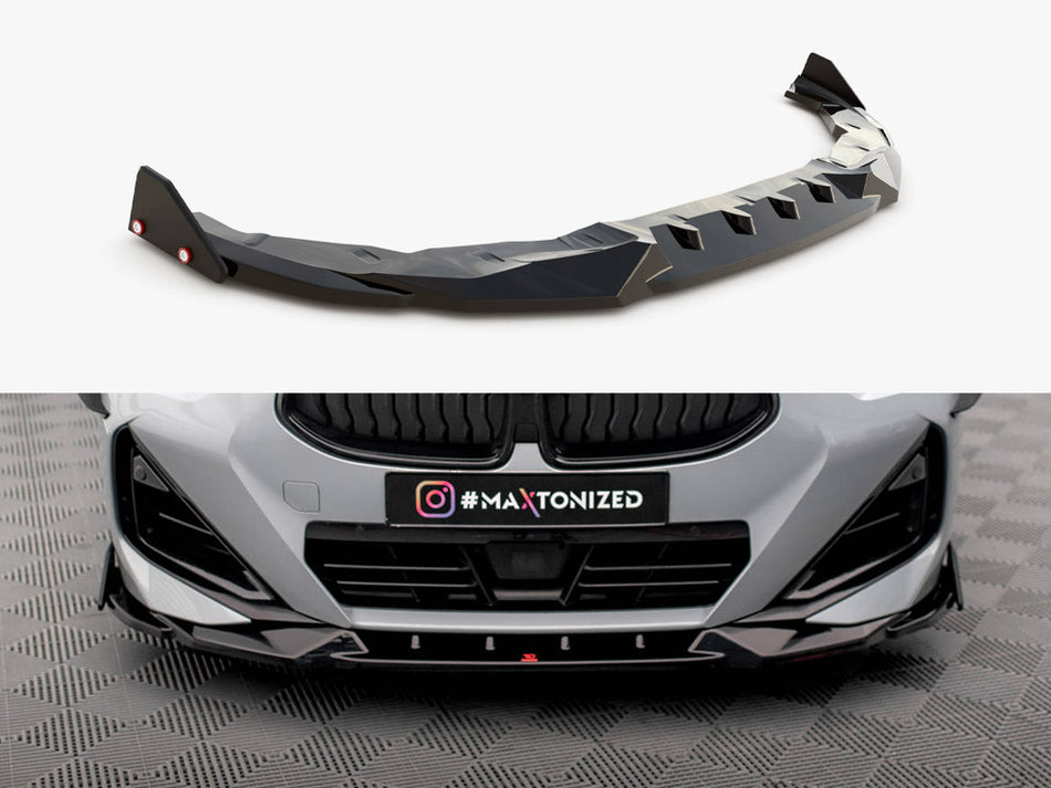 Front Splitter V.2 + Flaps BMW 2 Coupe M-Pack / M240i G42