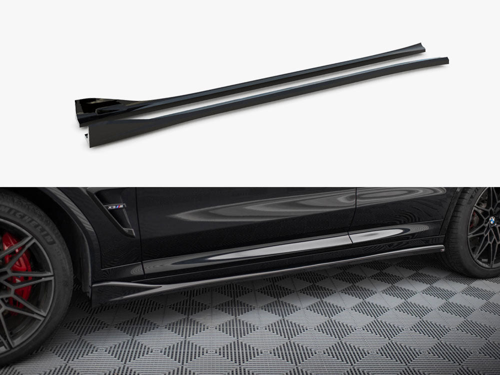 Side Skirt Diffusers BMW X3 M F97 / F97 Facelift