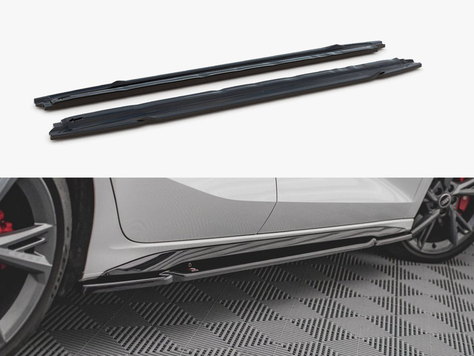 Side Skirts Diffusers V.1 Audi S3 / A3 S-Line 8Y