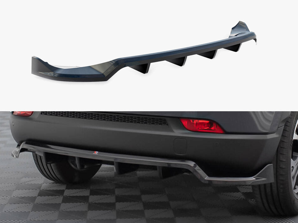 Rear Splitter (Vertical Bars) Jeep Compass Limited Mk2 Facelift