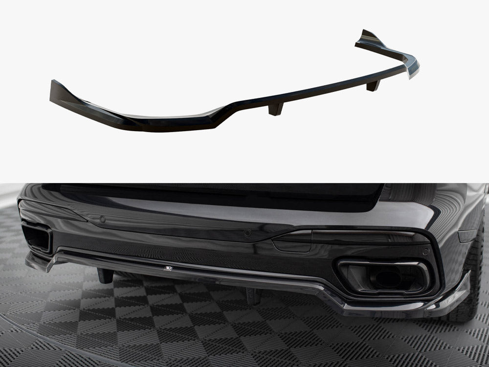 Rear Splitter (Vertical Bars) BMW X7 M-Pack G07 Facelift