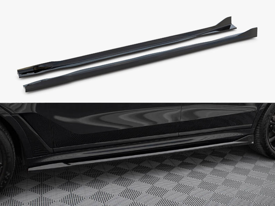 Side Skirts Diffusers BMW X7 M-Pack G07 Facelift