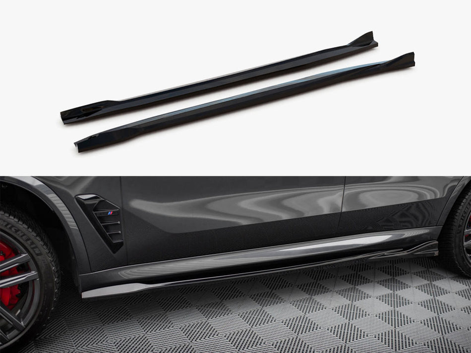 Side Skirt Diffusers BMW X5 M F95 / F95 Facelift