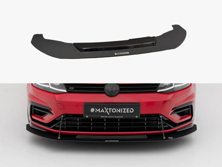 Hybrid Front Racing Splitter VW Golf 7 R / R-Line Facelift