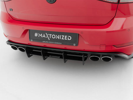 Rear Diffuser Volkswagen Golf R Mk7 Facelift