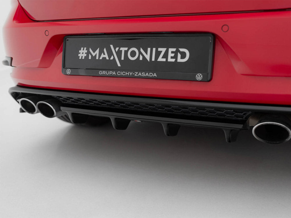 Rear Splitter Volkswagen Golf R / R-Line Hatchback Mk7 Facelift