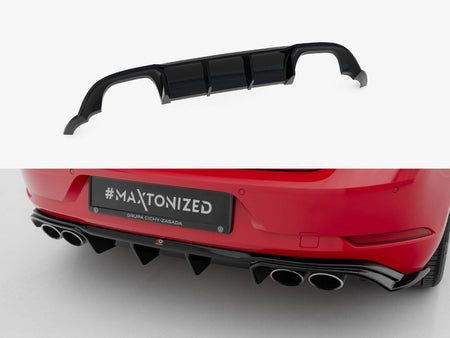 Rear Valance V.3 Volkswagen Golf R Mk7 Facelift