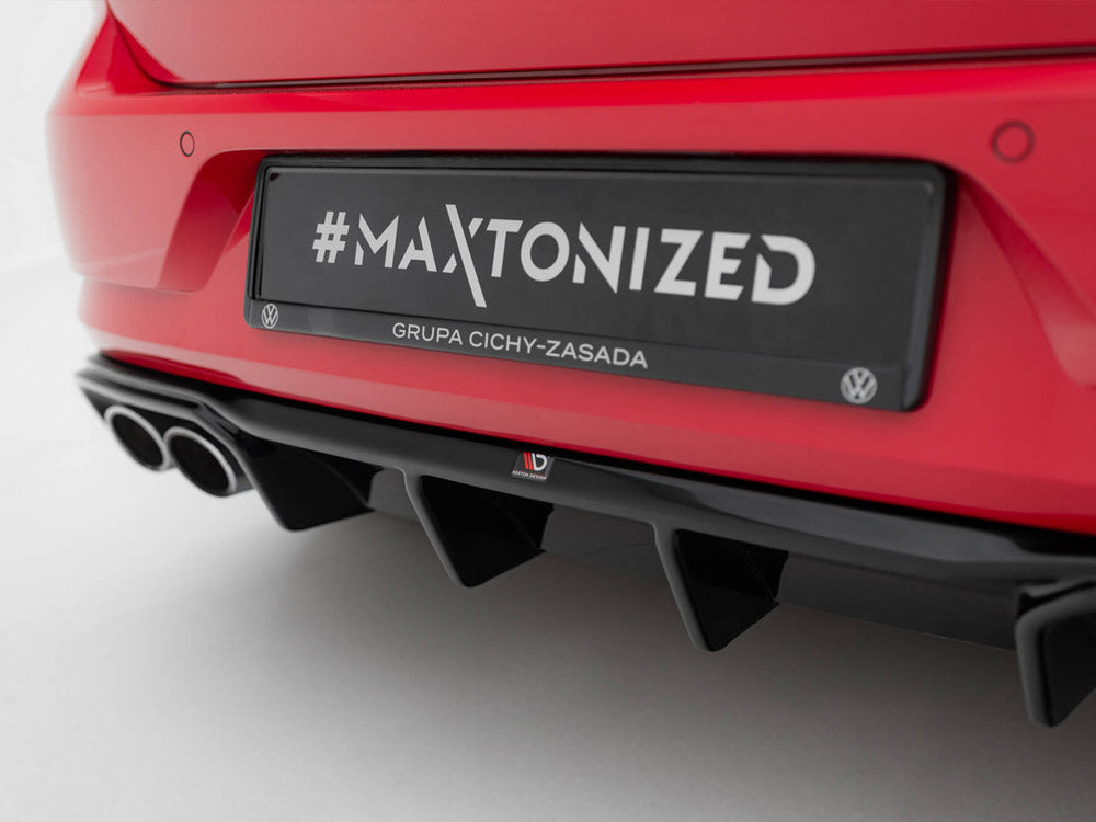 Rear Valance V.3 Volkswagen Golf R Mk7 Facelift