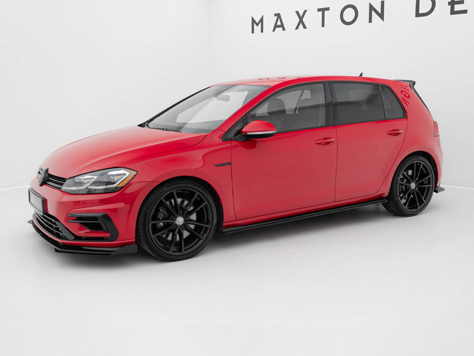 Street PRO Side Skirts Diffusers Volkswagen Golf R / R-Line Mk7 Facelift