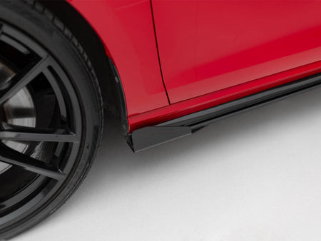 Street PRO Side Skirts Diffusers + Flaps Volkswagen Golf R / R-Line Mk7 Facelift