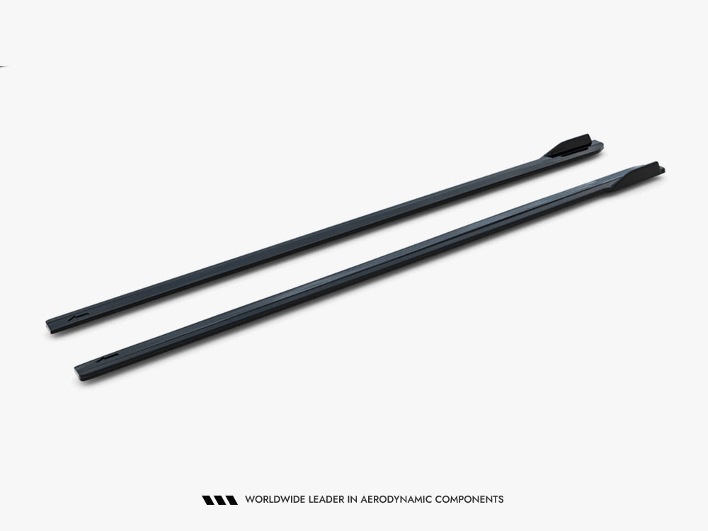 Side Skirts Diffusers V.1 Volkswagen Golf R / R-Line Mk7 Facelift