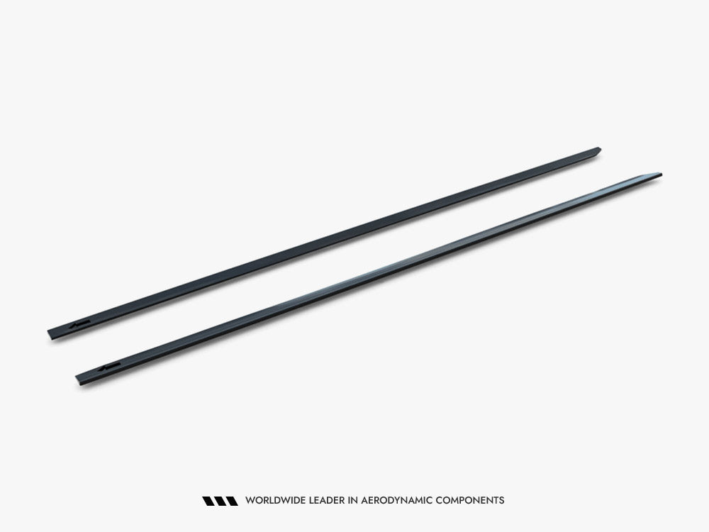 Side Skirts Diffusers V.2 Volkswagen Golf R / R-Line Mk7 Facelift