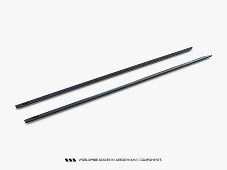 Side Skirts Diffusers V.2 Volkswagen Golf R / R-Line Mk7 Facelift