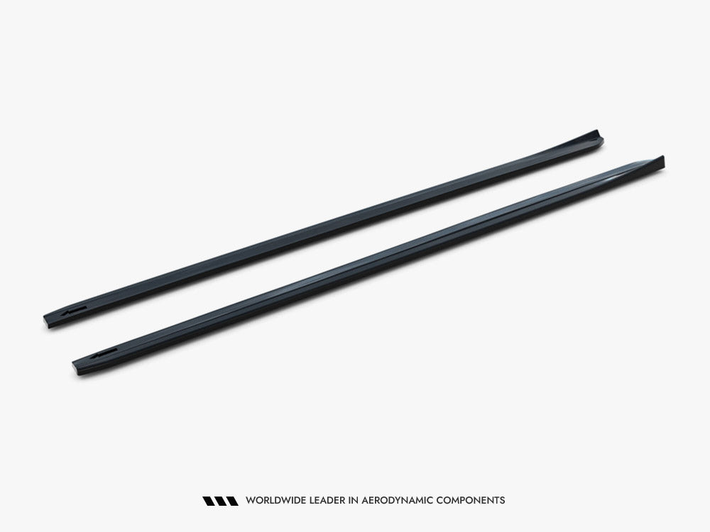 Side Skirts Diffusers V.4 Volkswagen Golf R / R-Line Mk7 Facelift