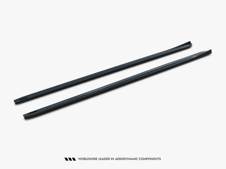 Side Skirts Diffusers V.4 Volkswagen Golf R / R-Line Mk7 Facelift