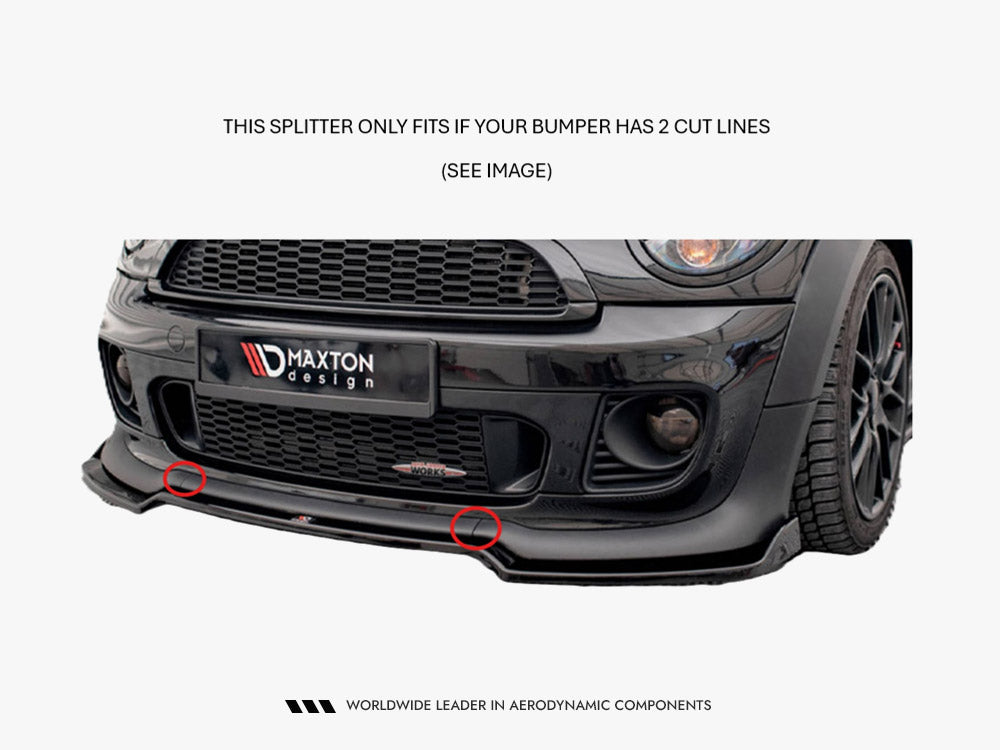Front Splitter V.3 Mini Cooper John Cooper Works R56