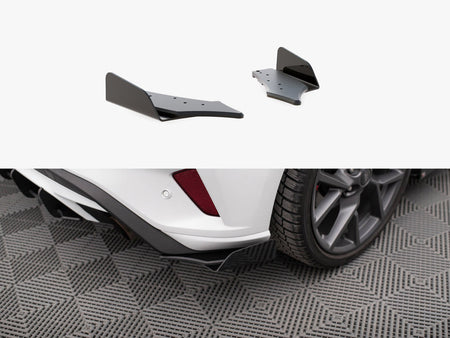 Street PRO Rear Side Splitters + Flaps Ford Focus ST Mk4