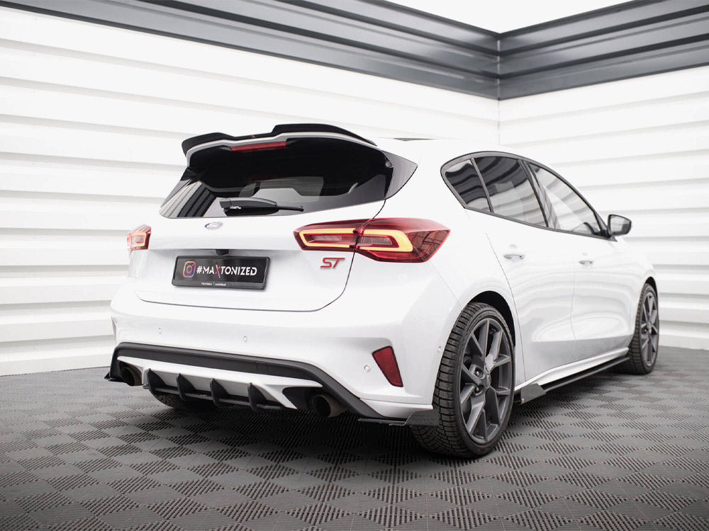 Street PRO Rear Side Splitters + Flaps Ford Focus ST Mk4