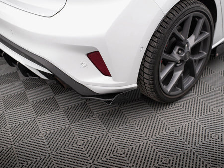 Street PRO Rear Side Splitters + Flaps Ford Focus ST Mk4