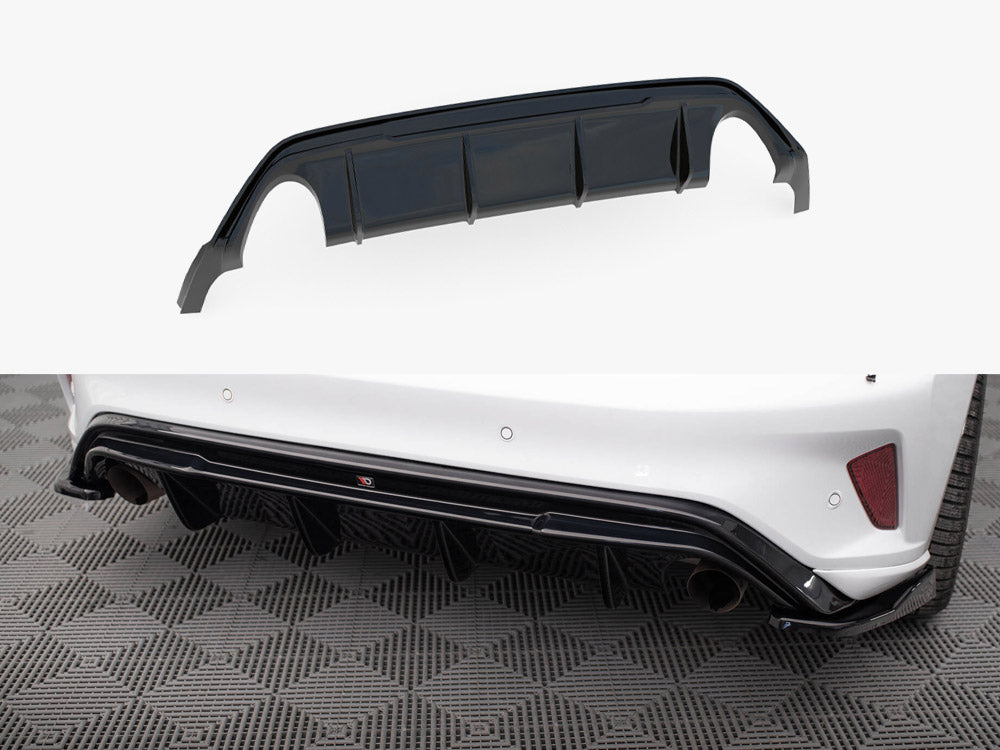 Rear Valance V.3 Ford Focus Hatchback ST Mk4