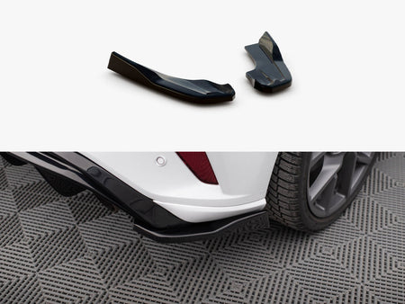 Rear Side Splitters V.3 (For rear valance v.2) Ford Focus Hatchback ST Mk4