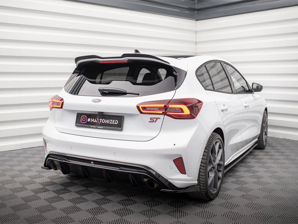 Rear Side Splitters V.3 (For rear valance v.2) Ford Focus Hatchback ST Mk4