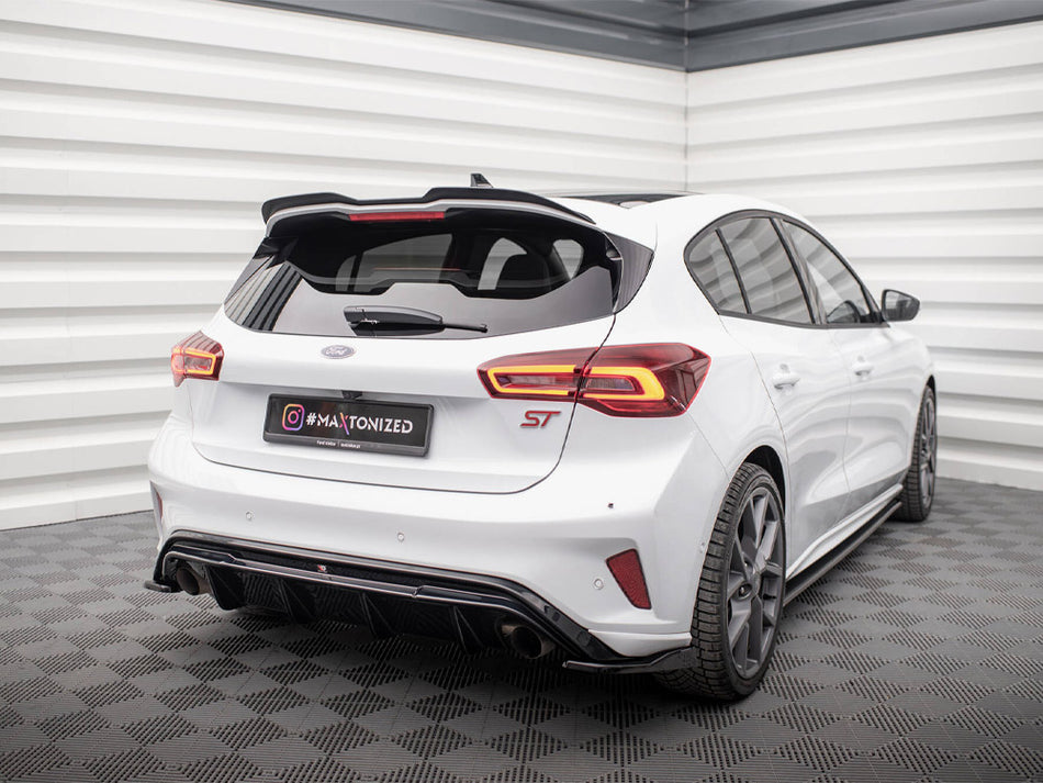 Rear Side Splitters V.3 (For rear valance v.2) Ford Focus Hatchback ST Mk4