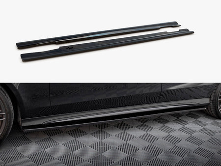 Side Skirts Diffusers Mercedes E63 AMG / AMG-Line Sedan W212 Facelift
