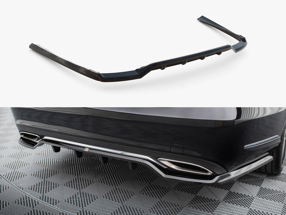 Rear Splitter (Vertical Bars) Mercedes-Benz E W212 Facelift