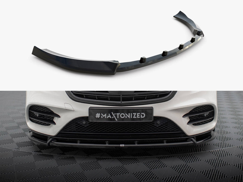 Front Splitter V.2 Mercedes-Benz S AMG-Line W222 Facelift