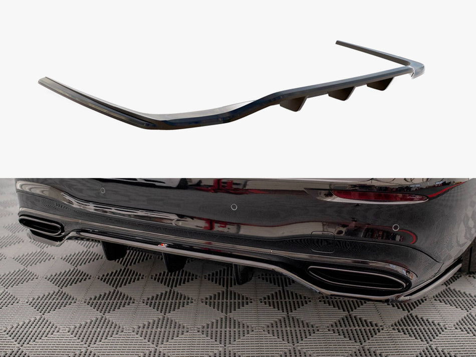 Rear Splitter (Vertical Bars) Mercedes S AMG-Line W223