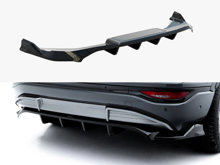 Rear Splitter (Vertical Bars) Audi Q6 e-tron S-Line / SQ6 e-tron SUV / Sportback Mk1