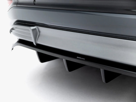 Rear Splitter (Vertical Bars) Audi Q6 e-tron S-Line / SQ6 e-tron SUV / Sportback Mk1