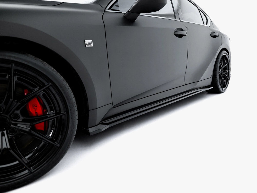 Side Skirt Diffusers Lexus IS 500 Mk3 Facelift 2 (XE30)