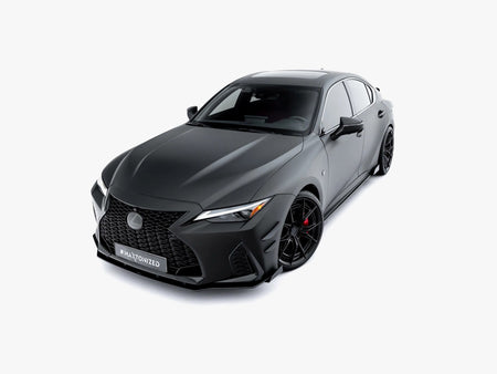 Street PRO Front Splitter + Flaps Lexus IS 500 Mk3 Facelift 2 (XE30)