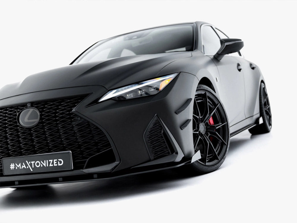 Street PRO Front Splitter + Flaps Lexus IS 500 Mk3 Facelift 2 (XE30)
