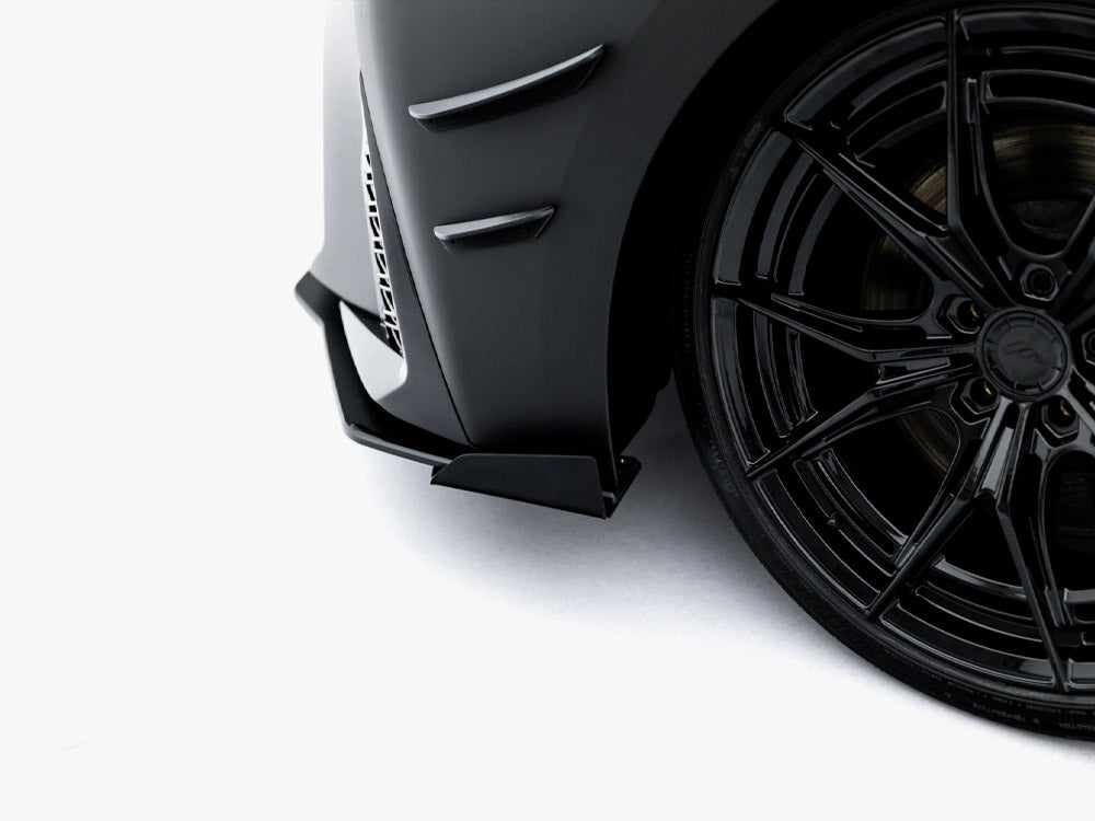 Street PRO Front Splitter + Flaps Lexus IS 500 Mk3 Facelift 2 (XE30)