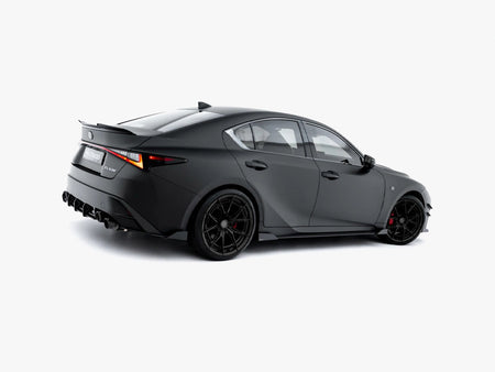 Street PRO Side Skirt Diffusers + Flaps Lexus IS 500 Mk3 Facelift 2 (XE30)