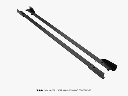 Street PRO Side Skirt Diffusers + Flaps Lexus IS 500 Mk3 Facelift 2 (XE30)