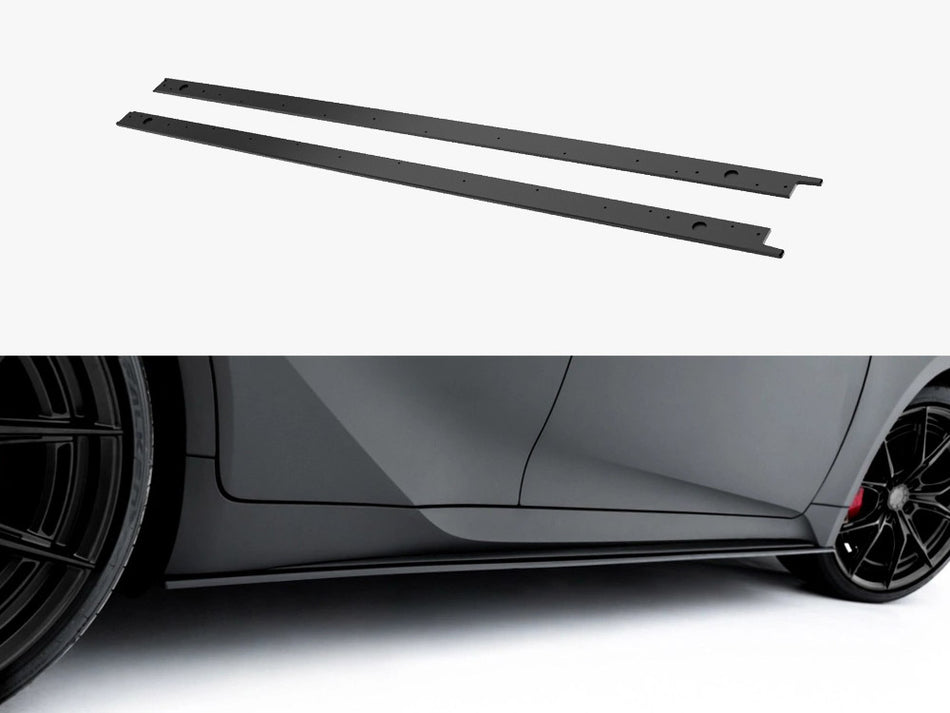 Street PRO Side Skirt Diffusers Lexus IS 500 Mk3 Facelift 2 (XE30)