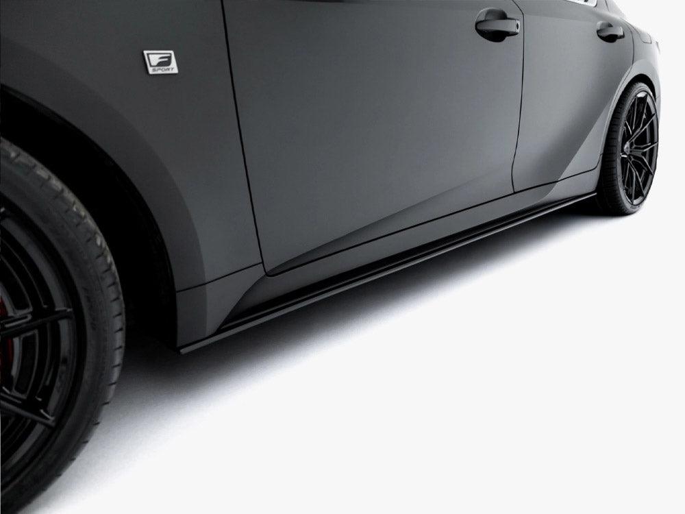 Street PRO Side Skirt Diffusers Lexus IS 500 Mk3 Facelift 2 (XE30)