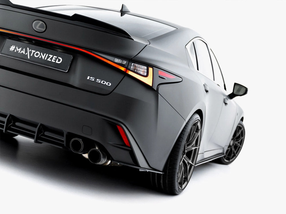 Street PRO Rear Side Splitters Lexus IS 500 Mk3 Facelift 2 (XE30)