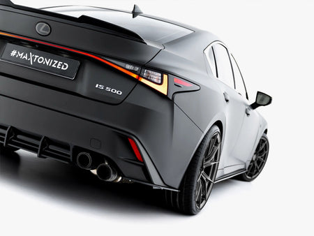 Street PRO Rear Side Splitters Lexus IS 500 Mk3 Facelift 2 (XE30)