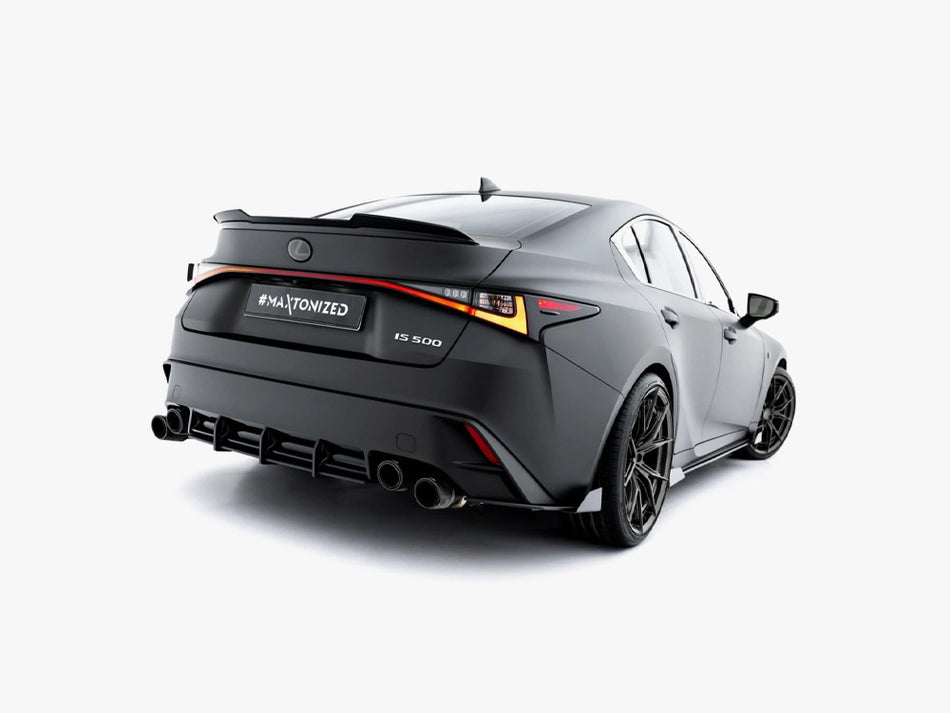 Street PRO Rear Side Splitters + Flaps Lexus IS 500 Mk3 Facelift 2 (XE30)