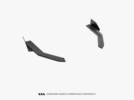 Street PRO Rear Side Splitters + Flaps Lexus IS 500 Mk3 Facelift 2 (XE30)