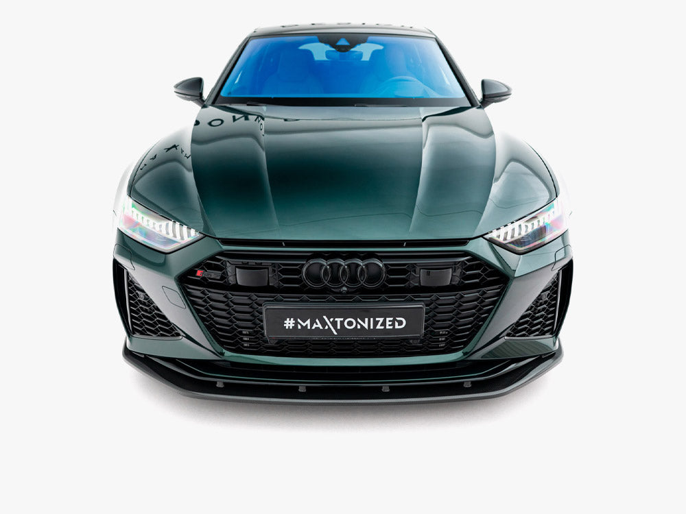 Prepreg Carbon Fiber Front Splitter Audi RS7 C8