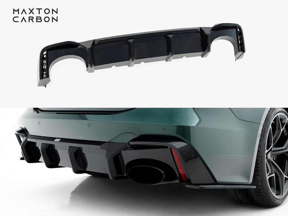 Prepreg Carbon Fiber Rear Diffuser Audi RS7 C8 (version without towbar)