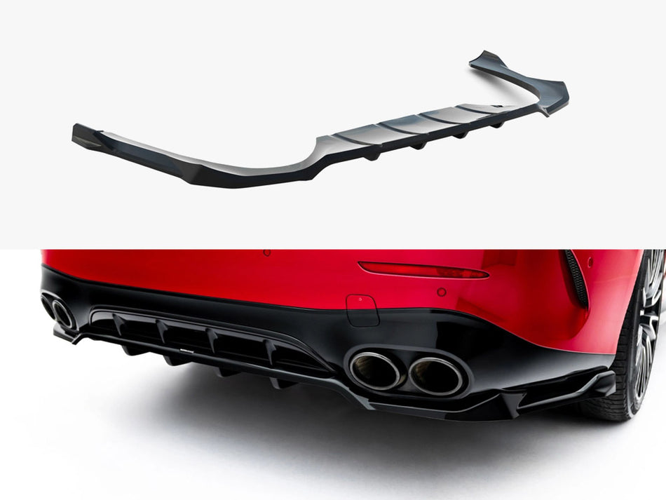 Rear Splitter (Vertical Bars) Mercedes-AMG E53 Sedan / Estate W214