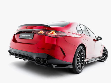 Rear Splitter (Vertical Bars) Mercedes-AMG E53 Sedan / Estate W214