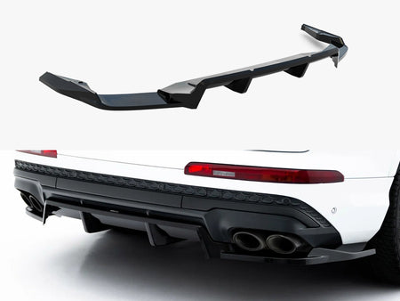 Rear Splitter (Vertical Bars) Audi SQ7 Mk2 Facelift 2